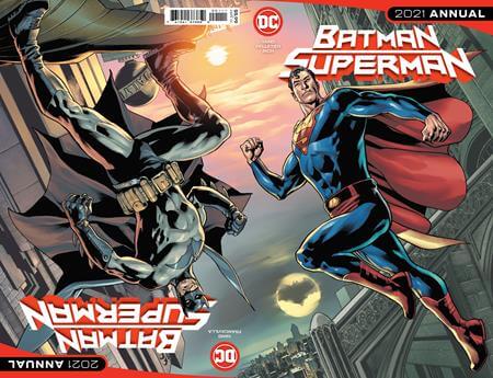 Batman Superman 2021 Annual #1 A Bryan Hitch Connected Flip Gene Luen Yang (08/31/2021) Dc
