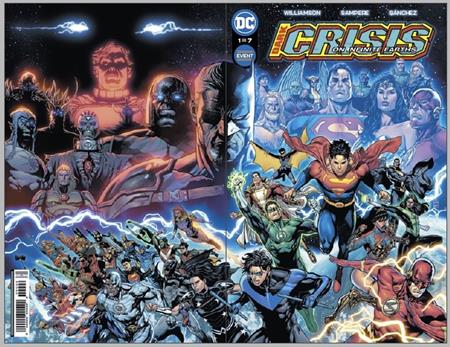 Dark Crisis On Infinite Earths #1 (Of 7) 1:25 2nd Print Daniel Sampere FOIL Variant (08/30/2022) Dc