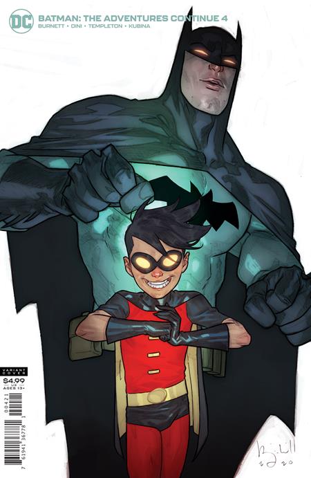 Batman The Adventures Continue #4 B Ben Caldwell Variant (09/01/2020) DC