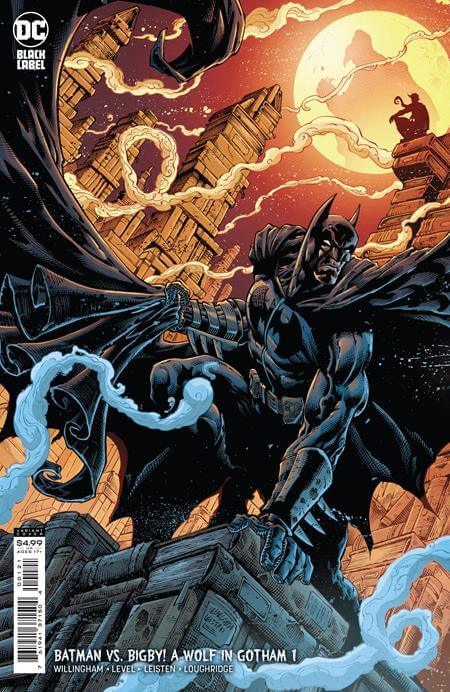Batman Vs Bigby A Wolf In Gotham #1 (Of 6) B Brian Level Card Stock Variant (Mr) (09/21/2021) Dc