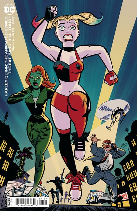 Harley Quinn The Animated Series The Eat Bang Kill Tour #1 (Of 6) B Michael Cho Card Stock Variant (09/14/2021) Dc