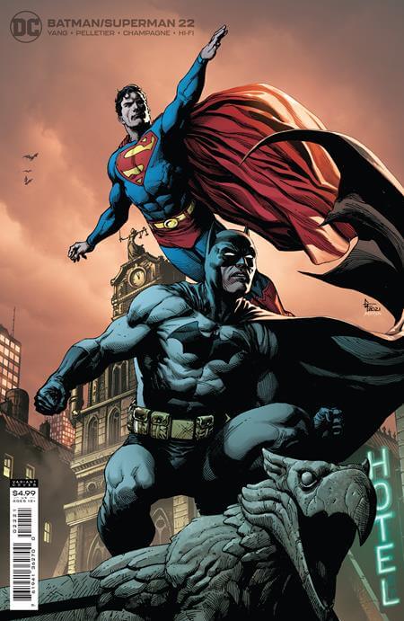 Batman Superman #22 B Gary Frank Card Stock Variant (09/28/2021) Dc