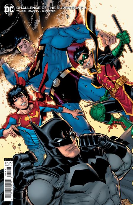 Challenge Of The Super Sons #6 (Of 7) B Nick Bradshaw Card Stock Variant (09/14/2021) Dc