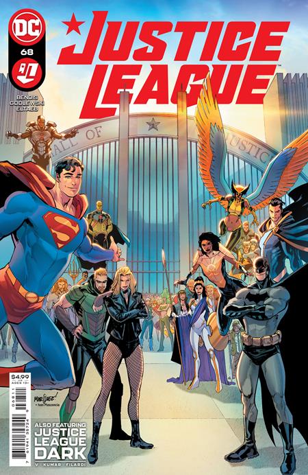Justice League #68 A David Marquez Brian Michael Bendis (09/21/2021) Dc