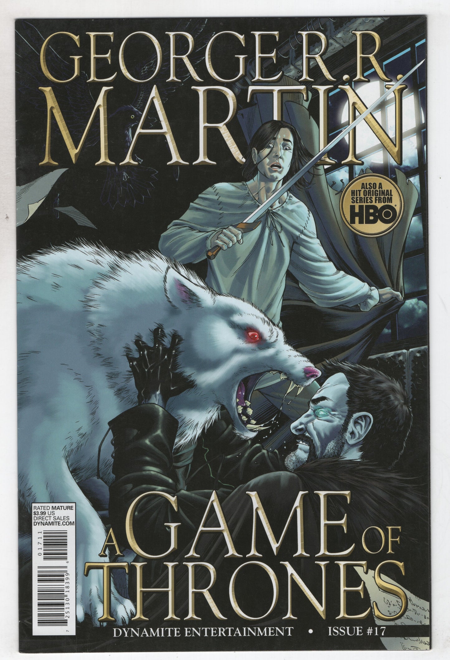 Game Of Thrones 17 Dynamite 2013 VF George RR Martin Mike Miller