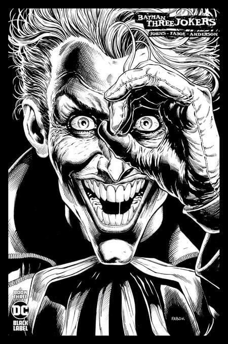 Batman Three Jokers #3 (Of 3) 1:100 Jason Fabok B&W Variant (Mr) (10/28/2020) DC