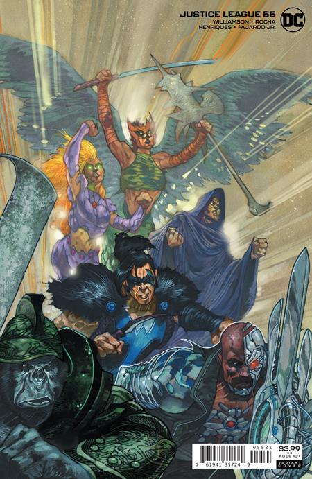 Justice League #55 B Simone Bianchi Variant (Dark Nights Death Metal) (10/21/2020) DC