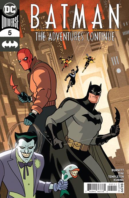 Batman The Adventures Continue #5 (Of 7) A Paolo Rivera Paul Dini (10/07/2020) DC