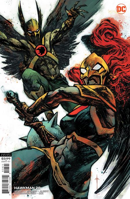 Hawkman #28 B Sebastian Fiumara Variant (10/14/2020) DC