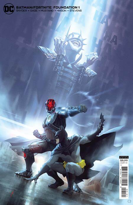 Batman Fortnite Foundation #1 (One Shot) B Alex Garner Card Stock Variant (10/26/2021) Dc