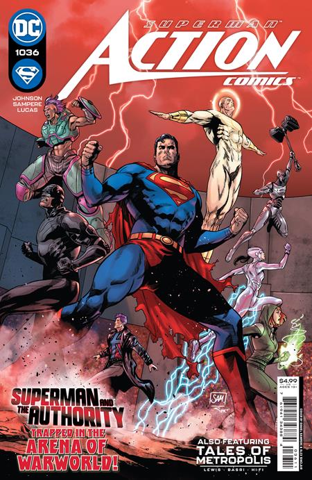 Superman Action Comics #1036 A Daniel Sampere Phillip Kennedy Johnson (10/26/2021) Dc