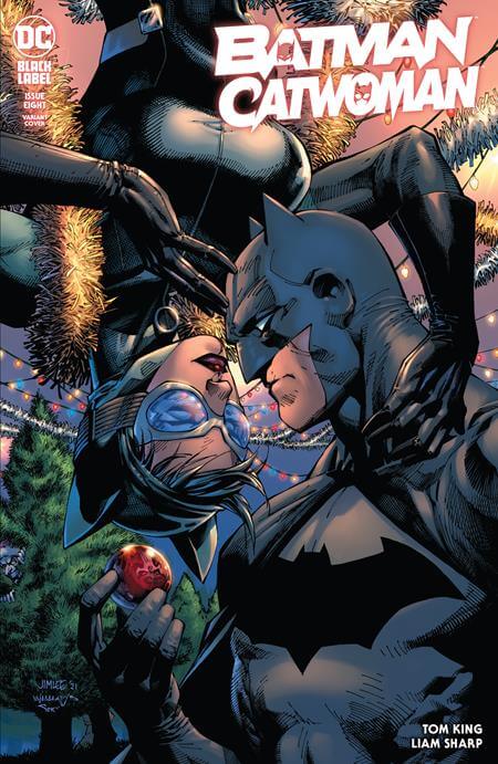 Batman Catwoman #8 (Of 12) B Jim Lee & Scott Williams Variant Christmas Kiss (Mr) (10/19/2021) Dc