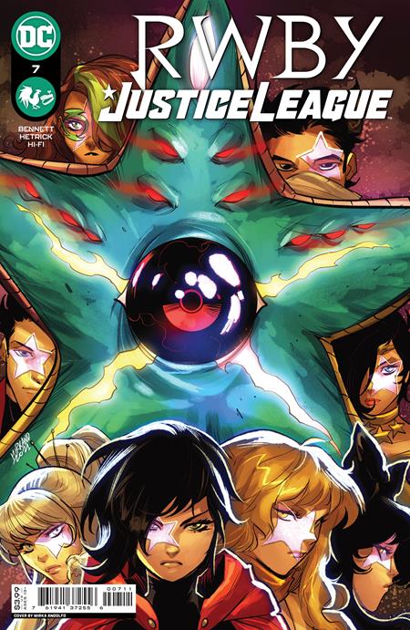 Rwby Justice League #7 (Of 7) A Mirka Andolfo Marguerite Bennett (10/26/2021) Dc