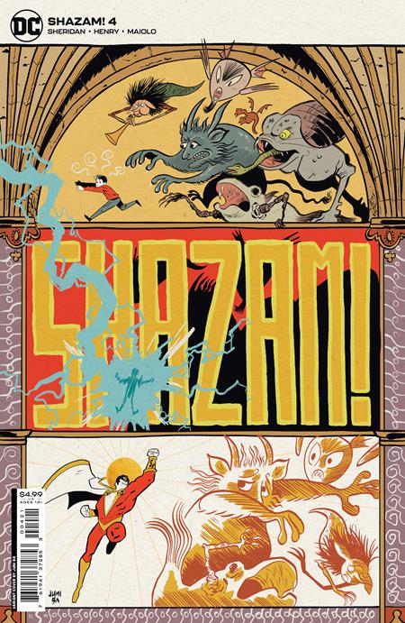 Shazam #4 (Of 4) B Juni Ba Card Stock Variant (10/19/2021) Dc