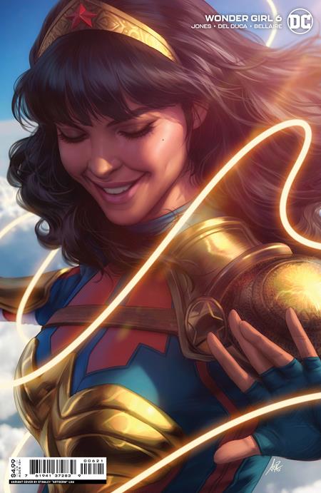 Wonder Girl #6 B Stanley Artgerm Lau Card Stock Variant (12/07/2021) Dc