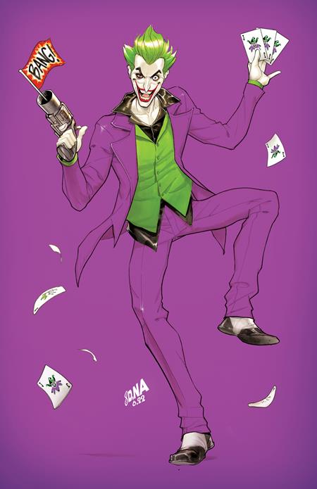 Joker The Man Who Stopped Laughing #1 D David Nakayama Madness Foil Variant (10/04/2022) Dc