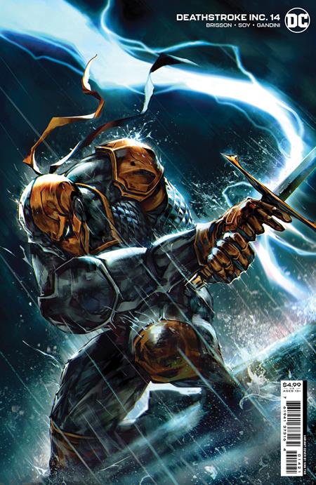 Deathstroke #14 B Ivan Tao Card Stock Variant (10/25/2022) Dc