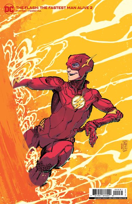 Flash The Fastest Man Alive #2 C 1:25 Jorge Corona Card Stock Variant (10/11/2022) Dc