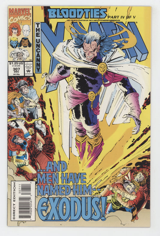 Uncanny X-Men 307 Marvel 1993 John Romita, Jr