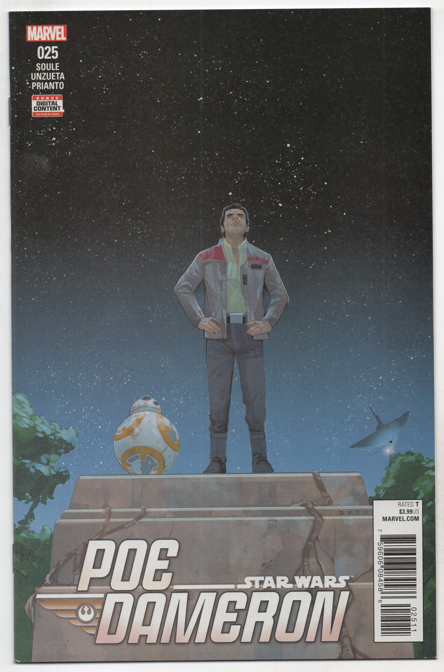 STAR WARS POE DAMERON #25 Marvel 2018 Phil Noto Charles Soule