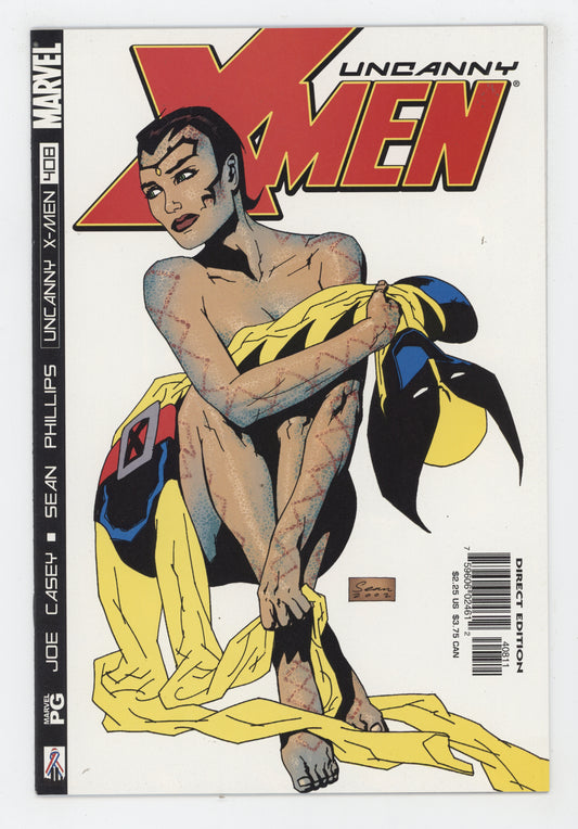 Uncanny X-Men 408 Marvel 2002 Sean Phillips