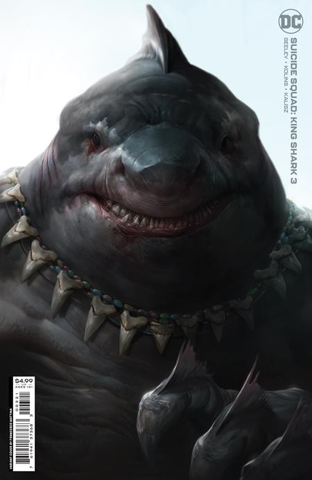 Suicide Squad King Shark #3 (Of 6) B Francesco Mattina Card Stock Variant (11/16/2021) Dc