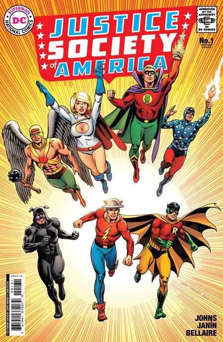 Justice Society Of America #1 D 1:25 Jerry Ordway Card Stock Variant (11/29/2022) Dc