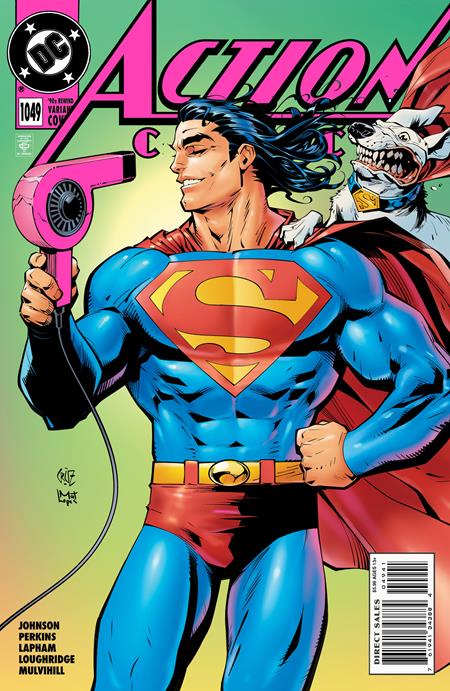 Superman Action Comics #1049 C Roger Cruz 90S Cover Month Card Stock Variant (Kal-El Returns) (11/22/2022) Dc