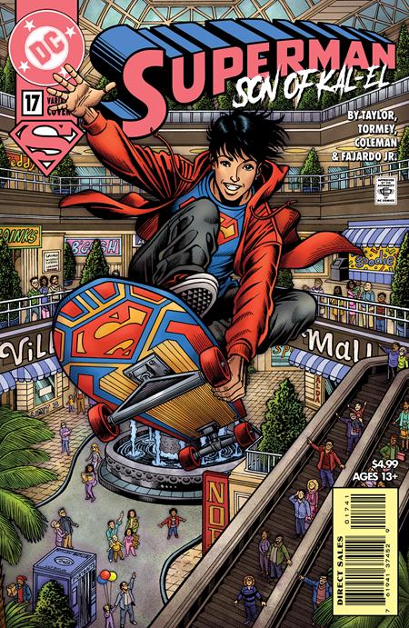Superman Son Of Kal-El #17 C Steven Butler 90S Cover Month Card Stock Variant (Kal-El Returns) (11/08/2022) Dc