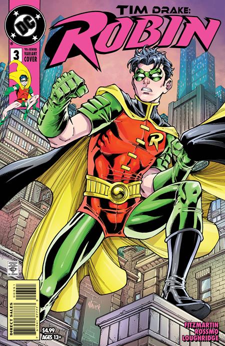 Tim Drake Robin #3 C Todd Nauck 90S Cover Month Card Stock Variant (11/22/2022) Dc