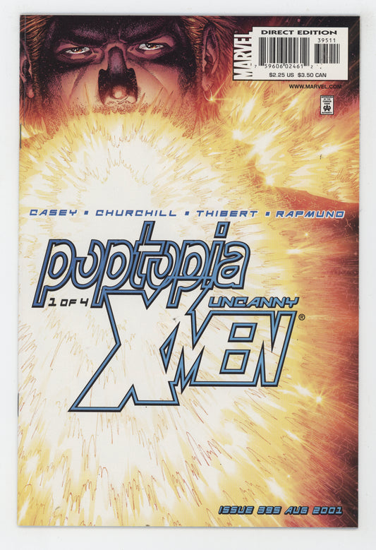 Uncanny X-Men 395 Marvel 2001 Ian Churchill
