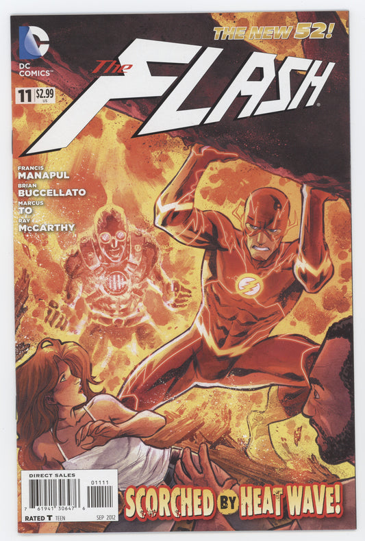 Flash #11 A 4th Series DC 2012 Francis Manapul Brian Buccellato New 52