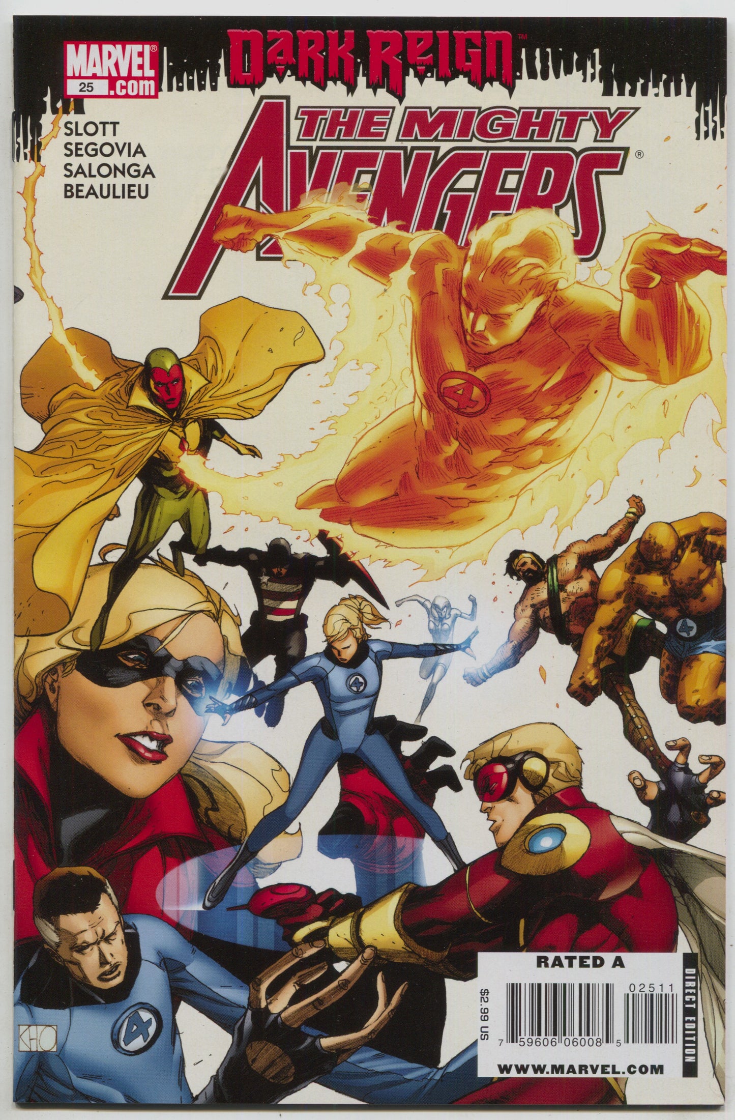 Mighty Avengers 25 Marvel 2009 NM KHOI PHAM