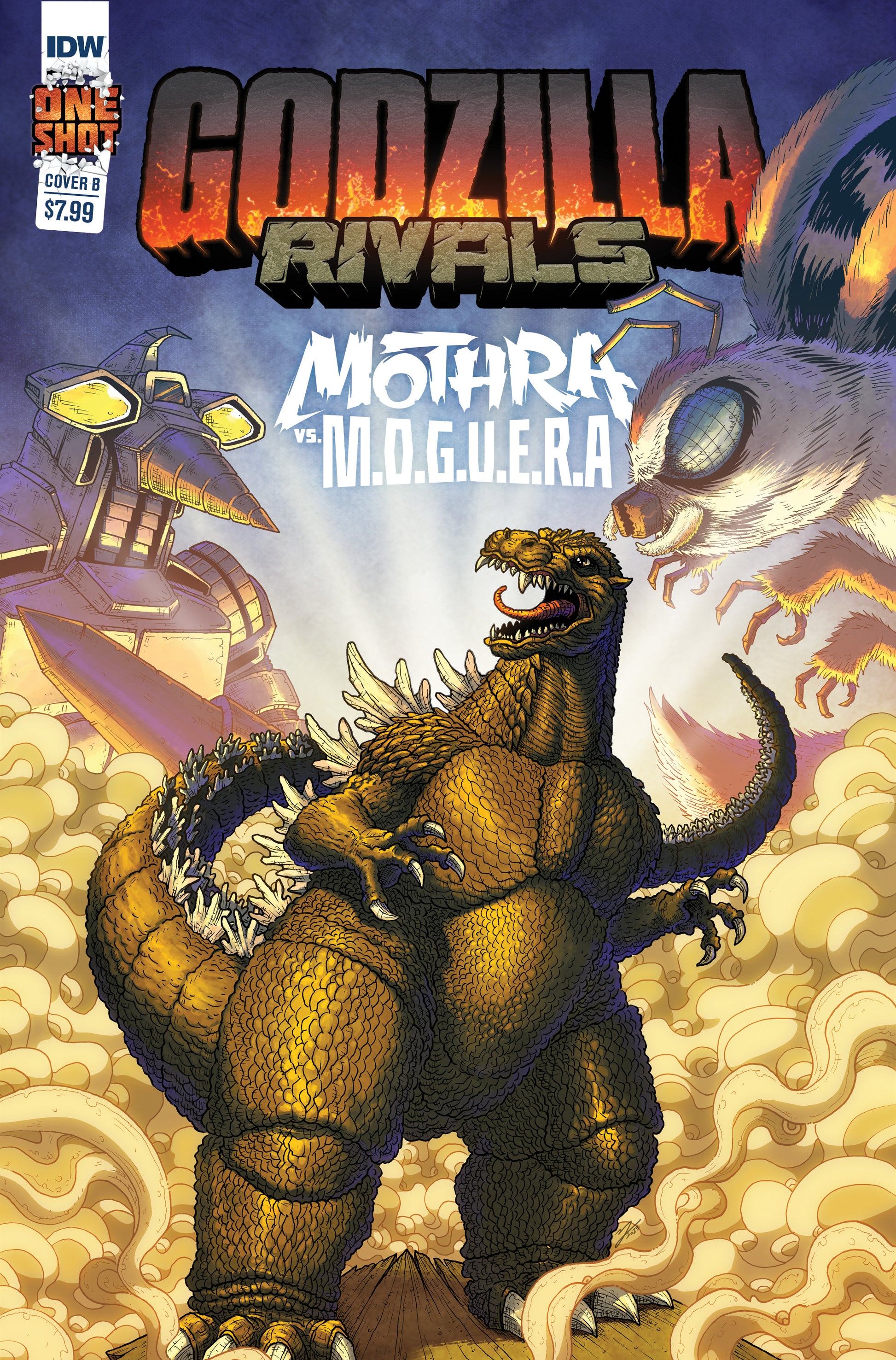 GODZILLA RIVALS VS BATTRA ONESHOT CVR B MARTINEZ – Clan McDonald