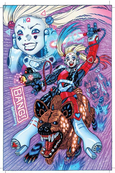 Harley Quinn Uncovered #1 (One Shot) C 1:25 Adam Warren Variant (12/13/2022) Dc