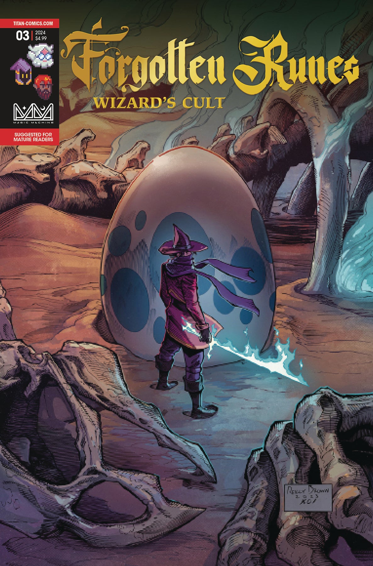 Forgotten Runes Wizards Cult #3 (Of 10) A Reilly Brown (03/27/2024 ...