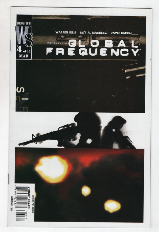 Global Frequency 4 Wildstorm 2003 NM- Brian Wood Warren Ellis