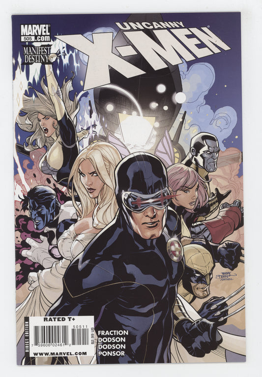 Uncanny X-Men 505 Marvel 2009 NM- 9.2 Terry Dodson Cyclops - Golden Apple Comics