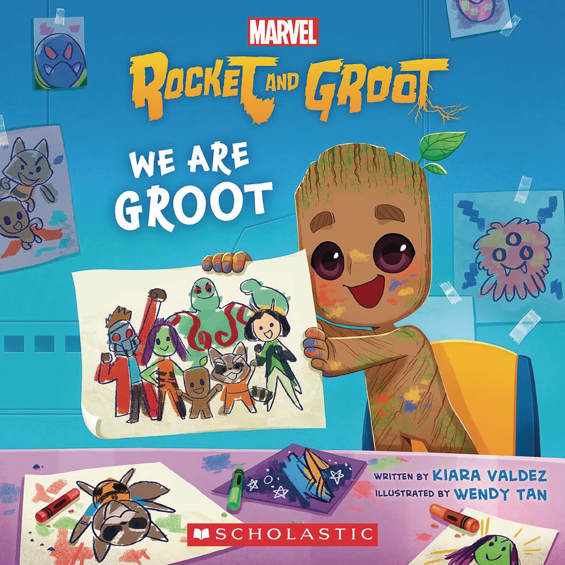 MARVEL ROCKET & GROOT STORYBOOK WE ARE GROOT (C: 0-1-0) (04/03/2024) S ...