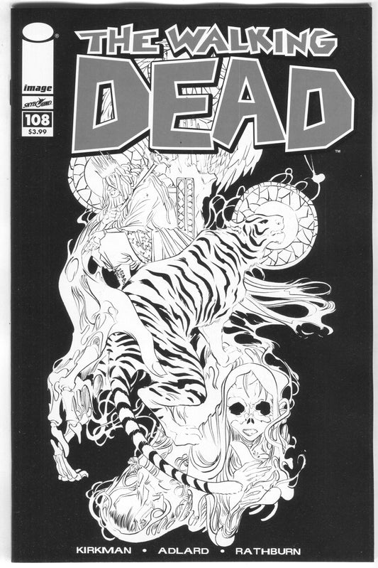 Walking Dead 108 Image 2018 15th Anniversary Emma Rios B&W Variant Blind Bag