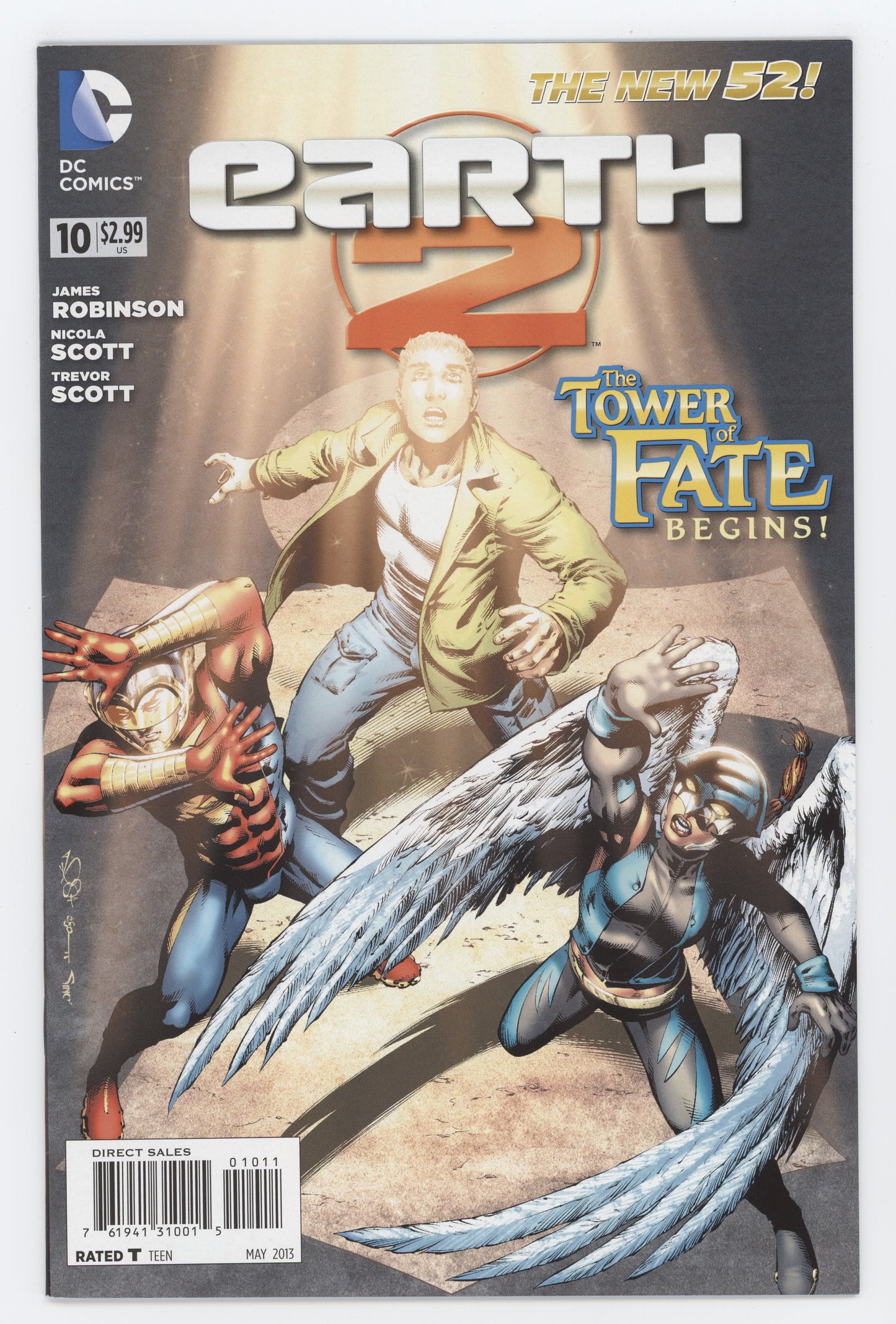 Earth 2 #10 A DC 2013 Trevor Scott James Robinson New 52 Doctor Fate