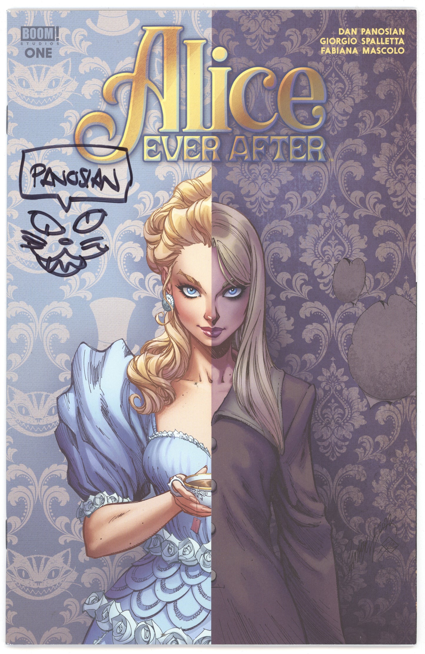 Alice Ever After #1 (Of 5) E J Scott Campbell TRADE Variant SIGNED Dan Panosian Boom