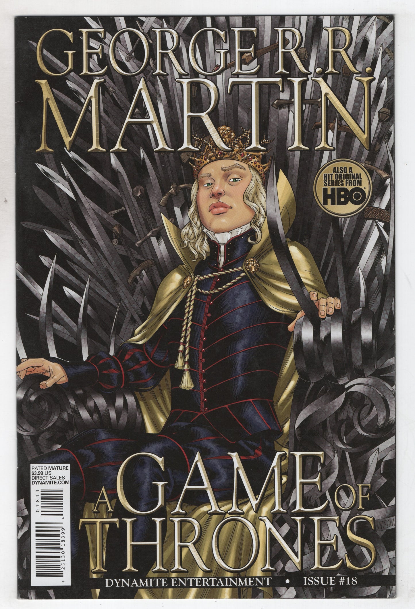 Game Of Thrones 18 Dynamite 2014 VF George RR Martin Mike Miller