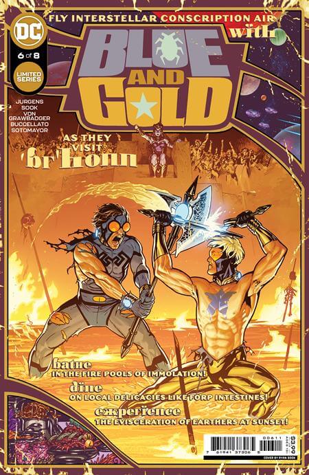 Blue & Gold #6 (Of 8) A Ryan Sook Dan Jurgens Booster Gold Blue Beetle (02/15/2022) Dc