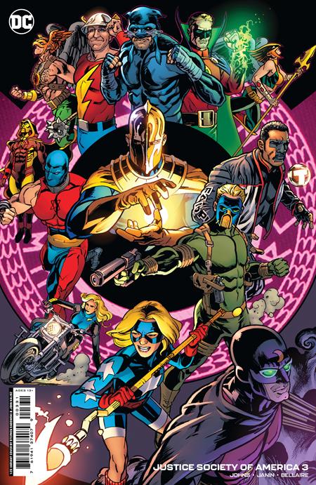 Justice Society Of America #3 (Of 12) C 1:25 Stephen Sadowski Card Stock Variant (02/28/2023) Dc