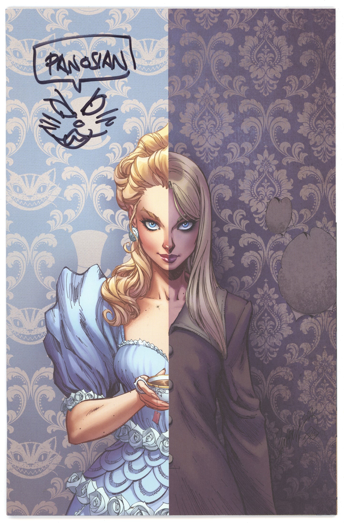 Alice Ever After #1 (Of 5) E J Scott Campbell VIRGIN Variant SIGNED Dan Panosian Boom