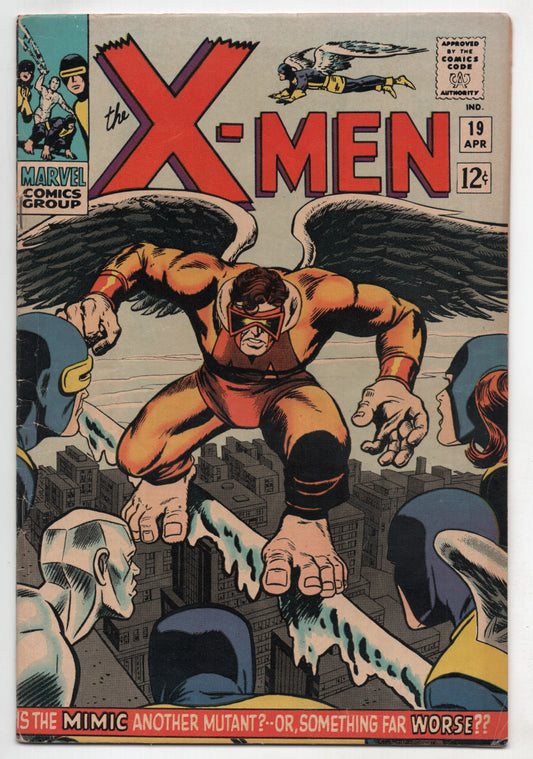 Uncanny X-Men 19 Marvel 1966 FN 1st Mimic Stan Lee Jack Kirby