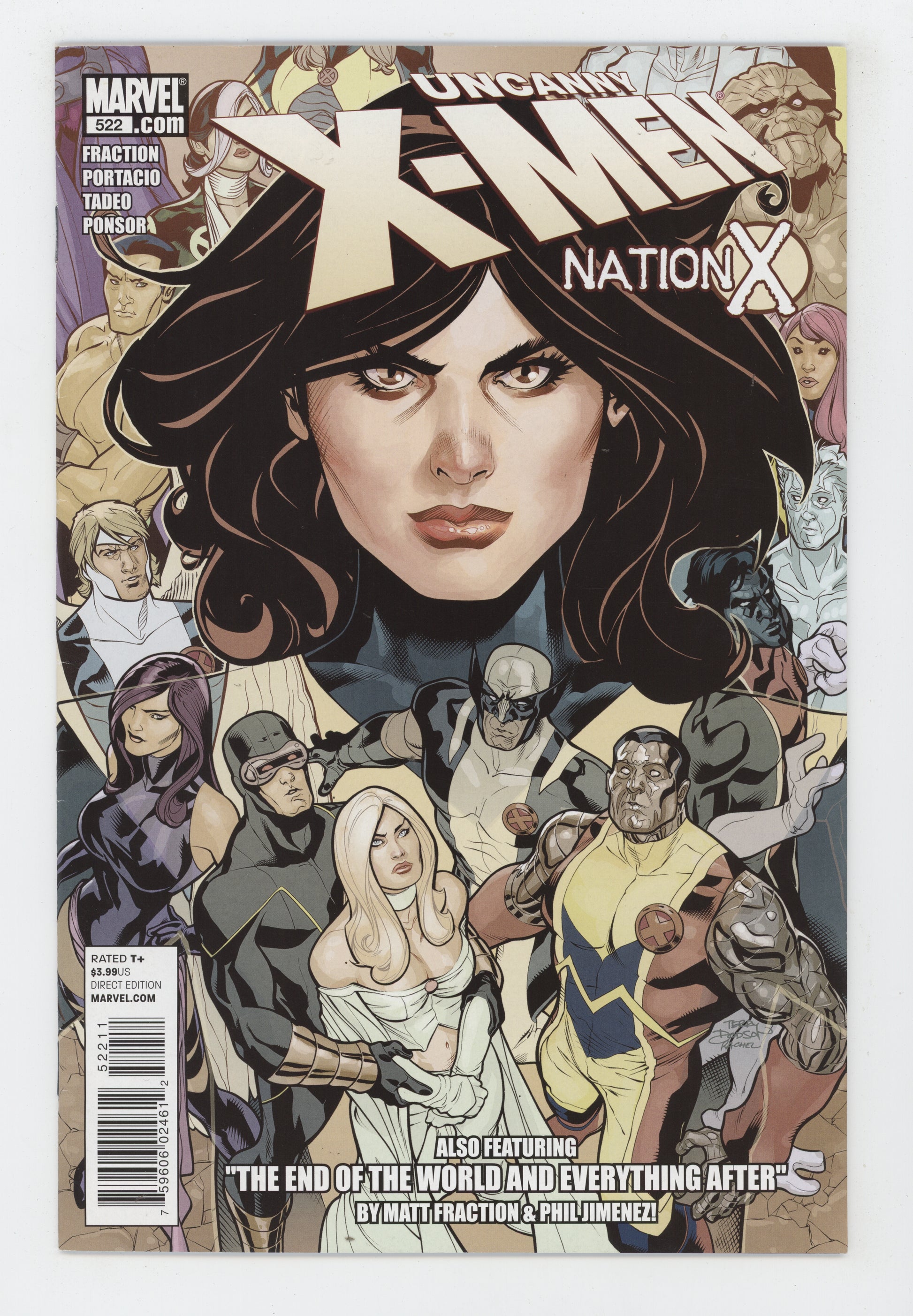 Uncanny X-Men 522 Marvel 2010 NM Terry Dodson Kitty Pryde - Golden Apple Comics