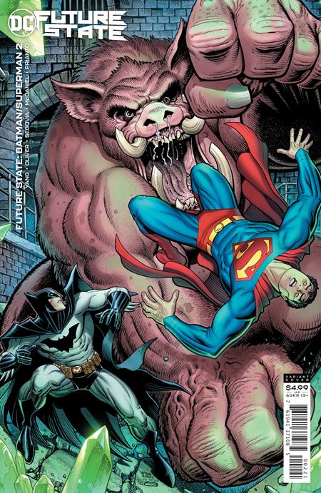 Future State Batman Superman #2 (Of 2) B Arthur Adams Card Stock Variant (02/24/2021) Dc