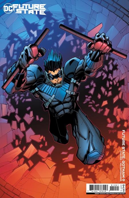 Future State Gotham #10 B Mike Bowden Card Stock Variant (02/08/2022) Dc